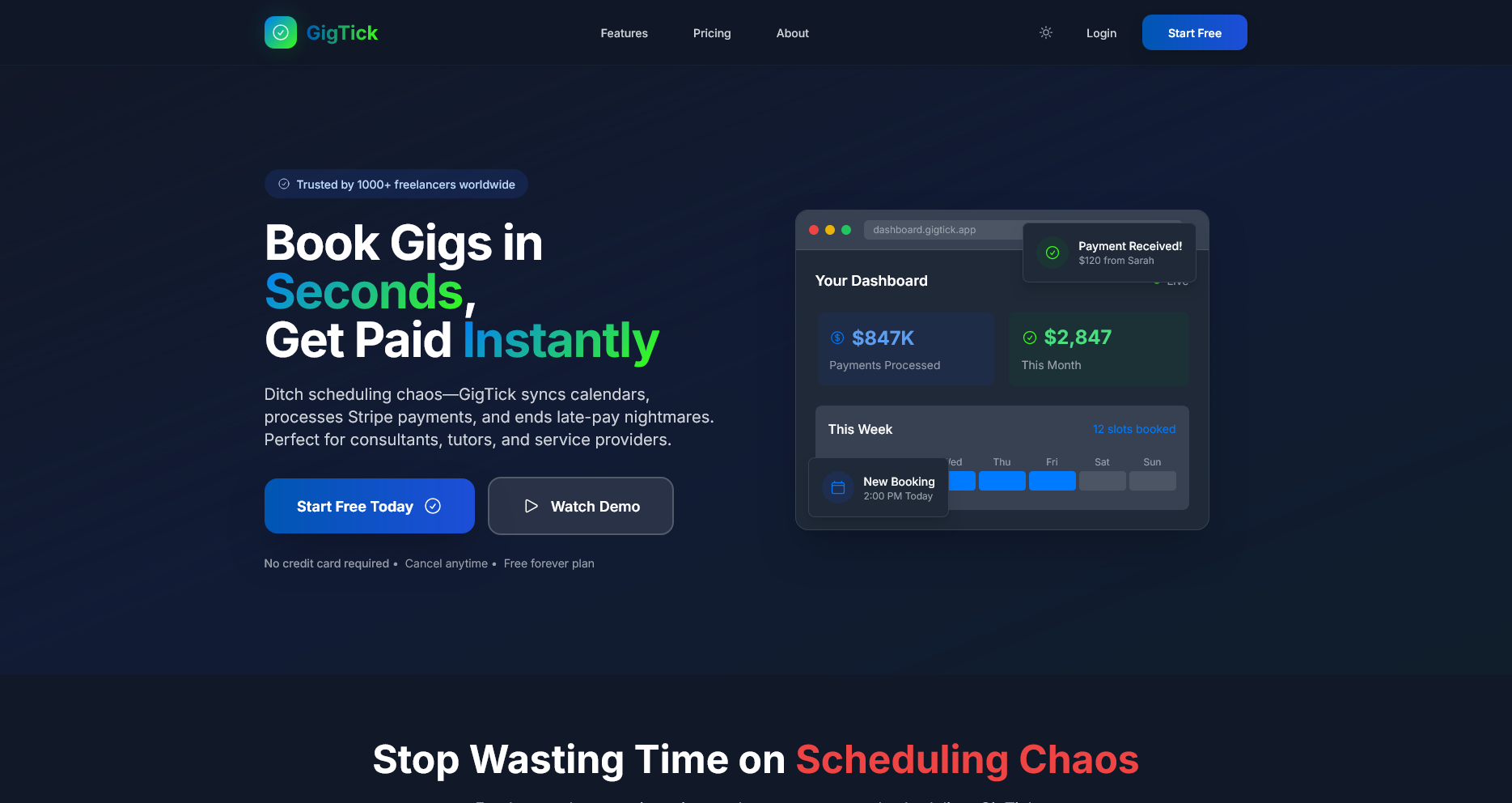 GigTick - Event Ticketing Platform